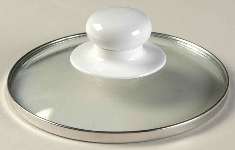 Hopscotch (Fruit) Glass Lid for 1 Quart Metal Cvrd Saucepan by Pfaltzgraff-1