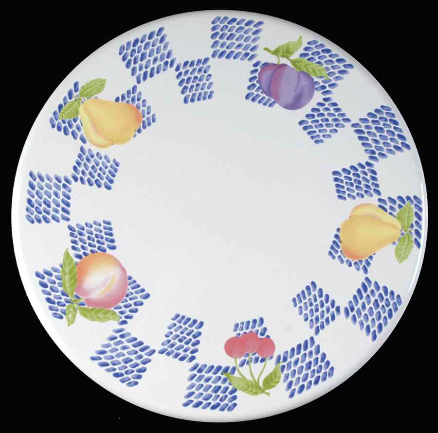 Hopscotch (Fruit) 8" Steel Individual Stove Cover by Pfaltzgraff-1