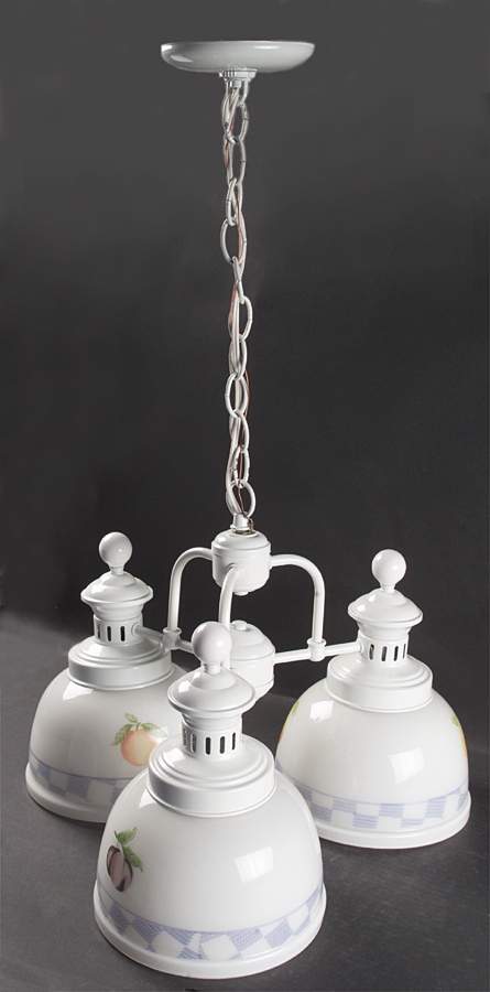 Hopscotch (Fruit) 3 Light Chandelier by Pfaltzgraff-1