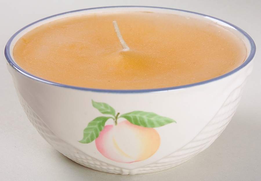 Hopscotch (Fruit) Basket Lite W/Candle Wax by Pfaltzgraff-1