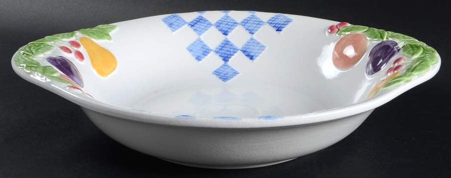 Hopscotch (Fruit) Chip Bowl/Plate for Chip & Dip Set by Pfaltzgraff-1