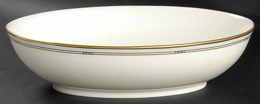 Innocence 10" Oval Vegetable Bowl by Pfaltzgraff-1