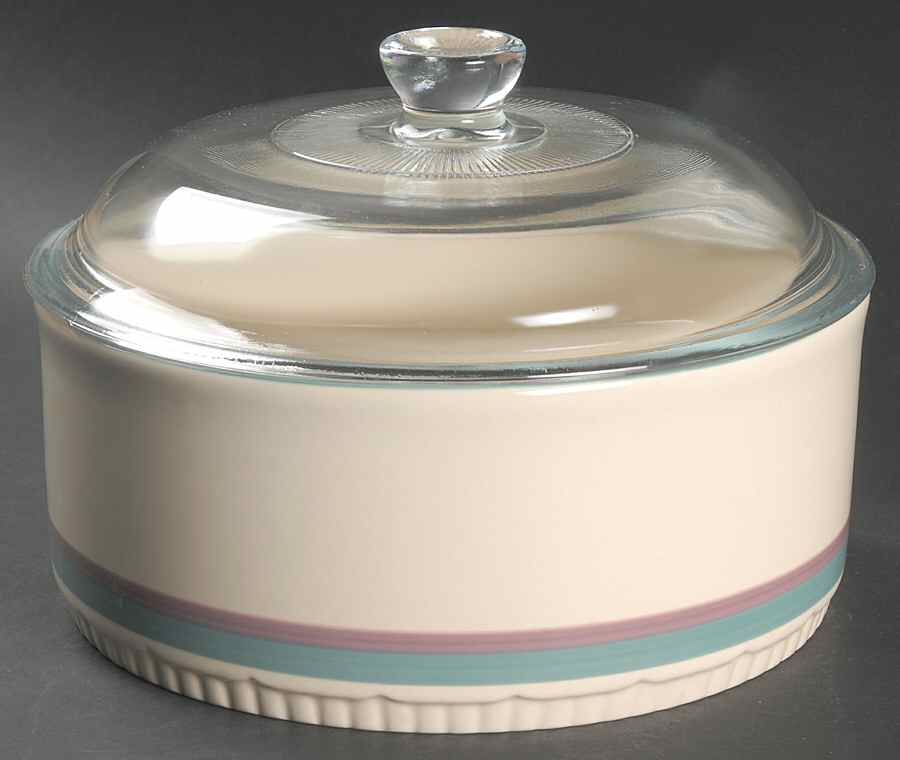 Juniper 2.5 Quart Round Covered Baker by Pfaltzgraff-1