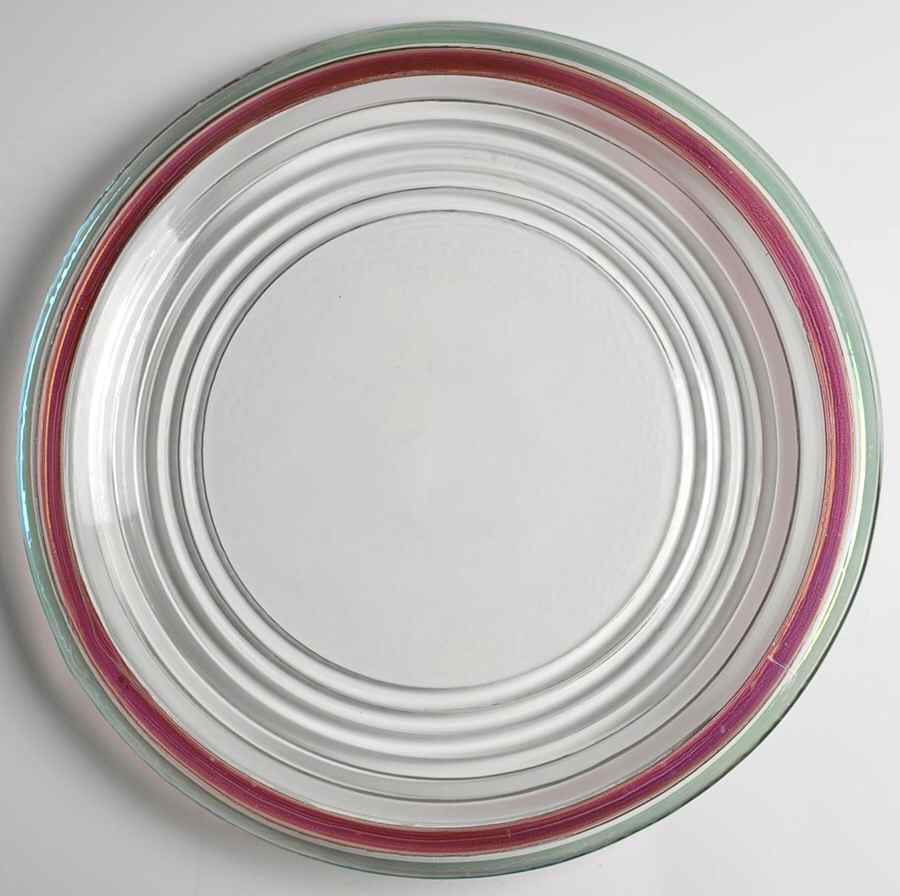 Juniper 14" Round Glassware Platter by Pfaltzgraff-1