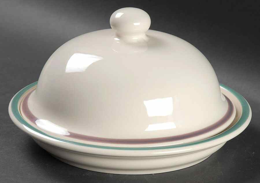 Juniper Round Covered Butter by Pfaltzgraff-1