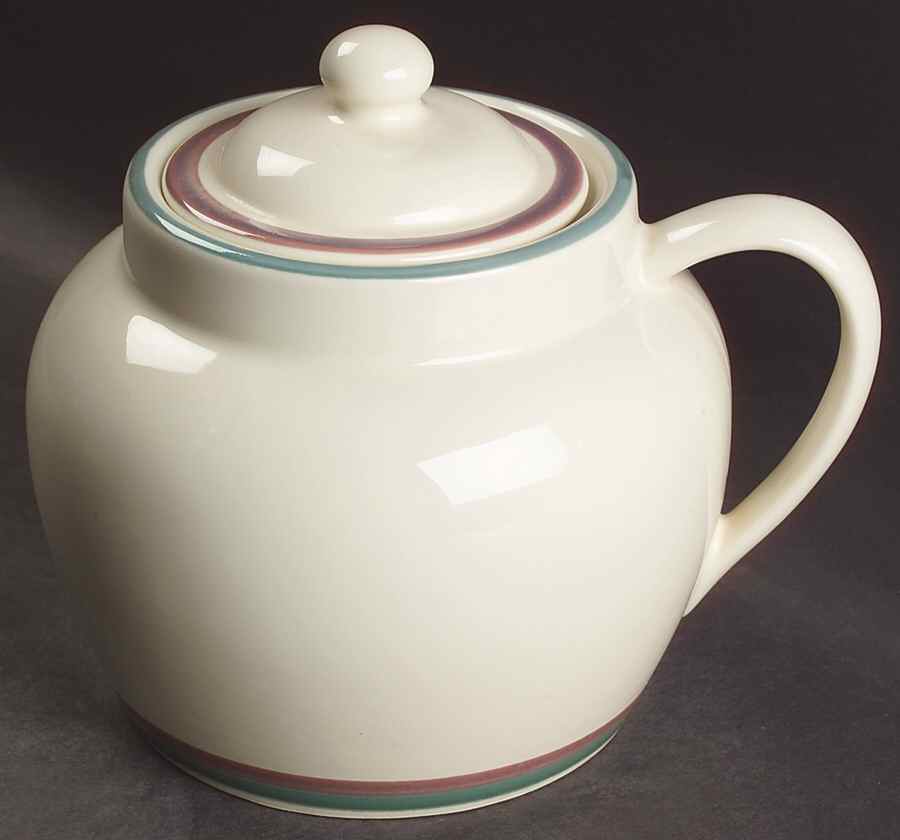 Juniper Bean Pot & Lid by Pfaltzgraff-1