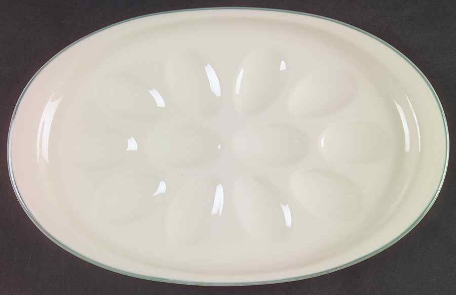 Juniper Deviled Egg Plate by Pfaltzgraff-1