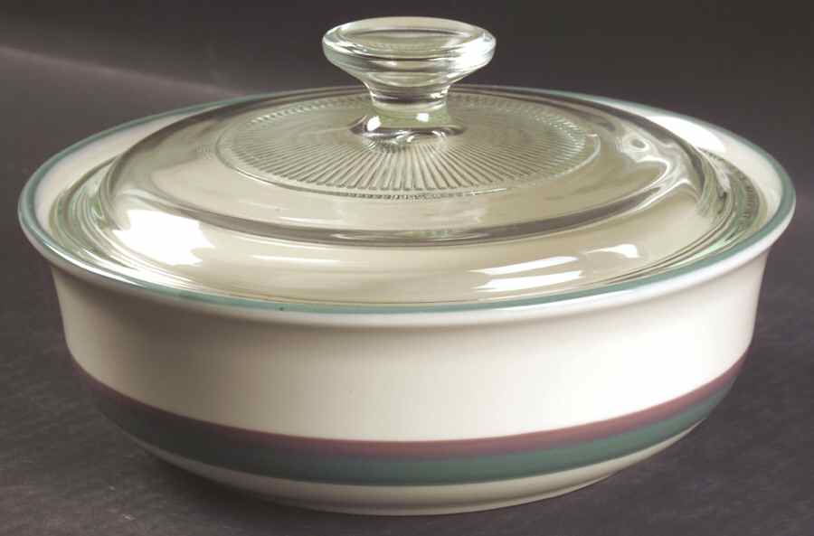 Juniper 1 Qt Round Covered Casserole by Pfaltzgraff-1