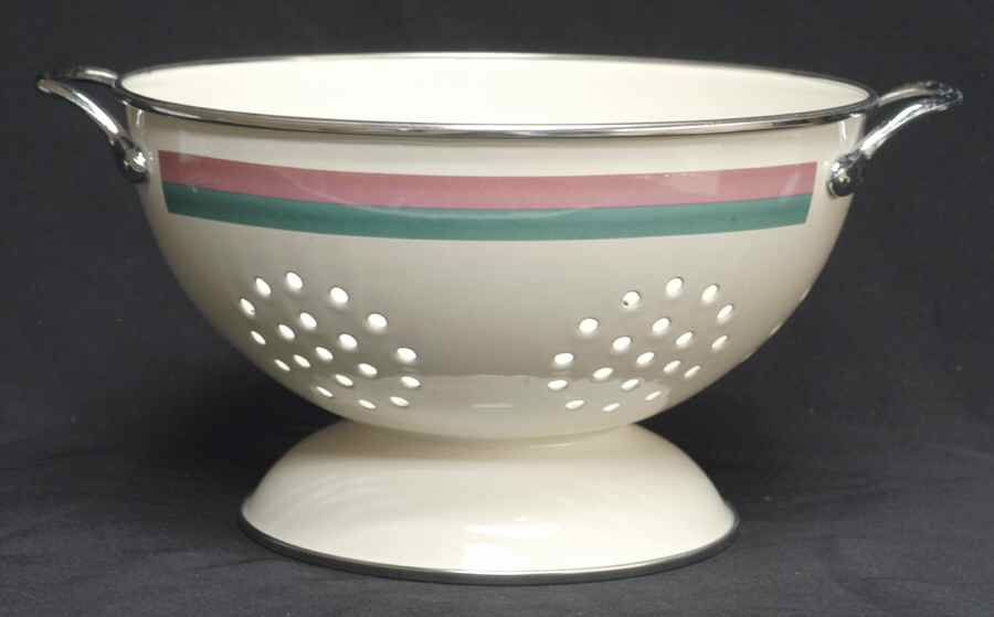 Juniper Metal Colander by Pfaltzgraff-1