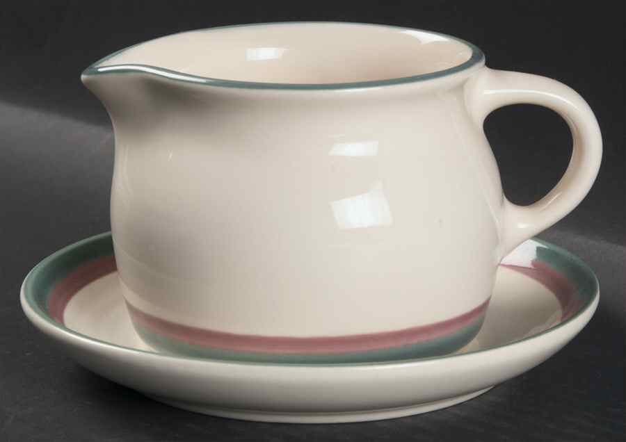 Juniper Gravy Boat & Underplate by Pfaltzgraff-1