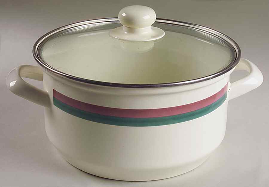 Juniper 4 Quart Metal Covered Casserole by Pfaltzgraff-1