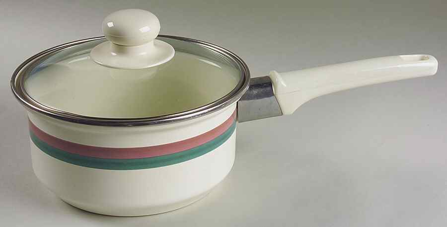 Juniper 1.5 Quart Covered Metal Saucepan by Pfaltzgraff-1