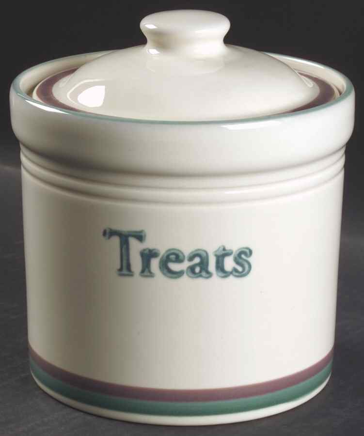 Juniper Treat Jar & Lid by Pfaltzgraff-1