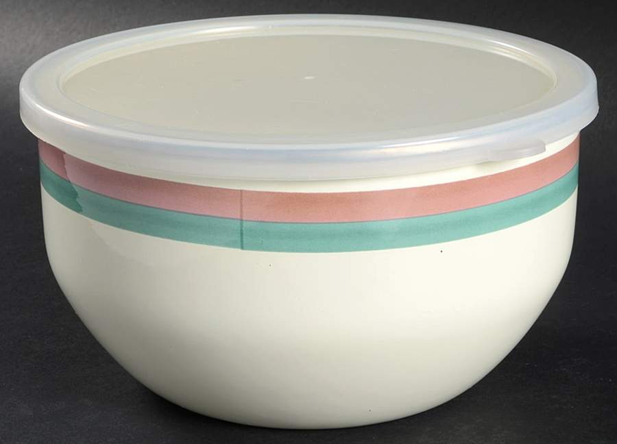 Juniper 7" Metal Bowl & Plastic Lid by Pfaltzgraff-1