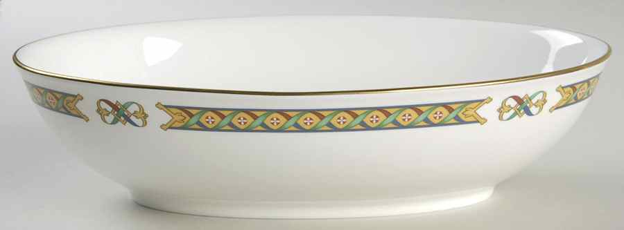 Keltie 10" Oval Vegetable Bowl by Pfaltzgraff-1