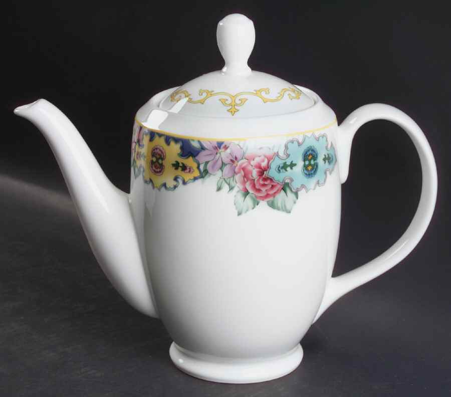 Madelaine Coffee Pot & Lid by Pfaltzgraff-1