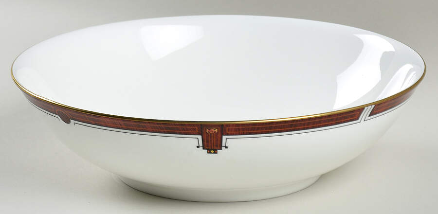 Marquetry 9" Round Vegetable Bowl by Pfaltzgraff-1