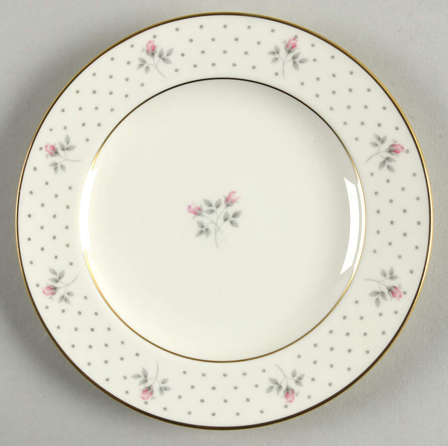Mayfair (Gold Trim) Bread & Butter Plate by Pfaltzgraff-1