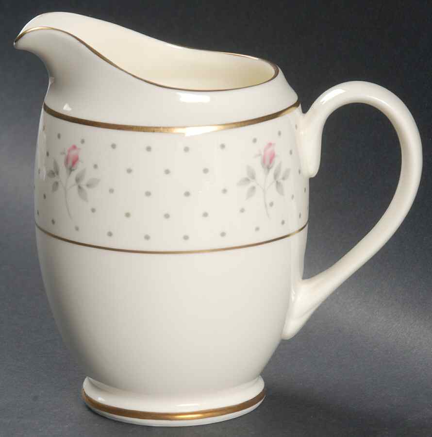 Mayfair (Gold Trim) Creamer by Pfaltzgraff-1