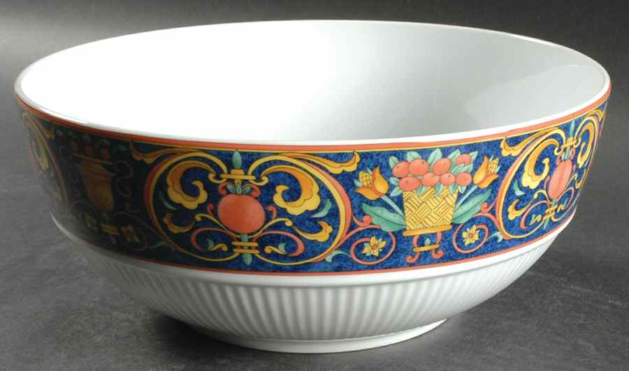 Mazarine 10" Large Salad Serving Bowl by Pfaltzgraff-1
