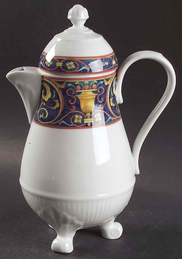 Mazarine Coffee Pot & Lid by Pfaltzgraff-1