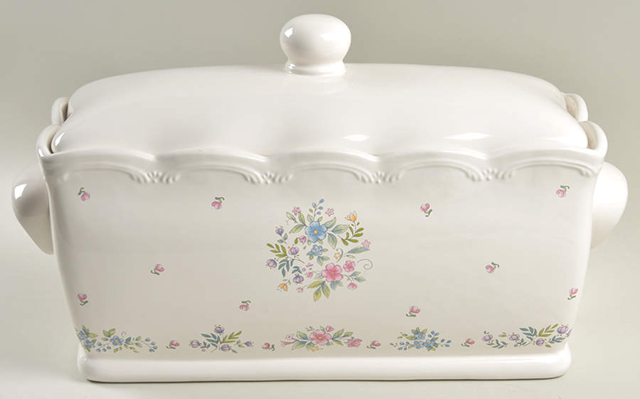 Meadow Lane Bread Box & Lid by Pfaltzgraff-1
