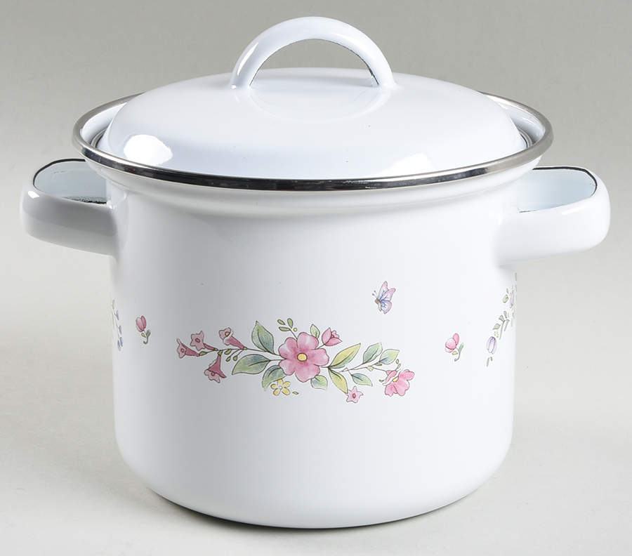 Meadow Lane 3.5 Qt Metal Stockpot by Pfaltzgraff-1