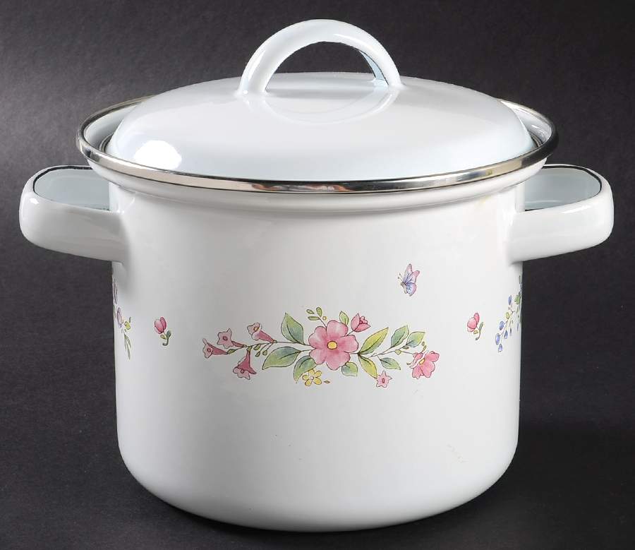 Meadow Lane 1.5 Qt Metal Stockpot by Pfaltzgraff-1