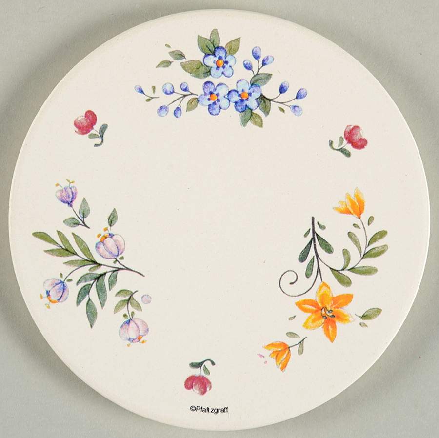 Meadow Lane Round (Thirsty) Stone Coaster by Pfaltzgraff-1