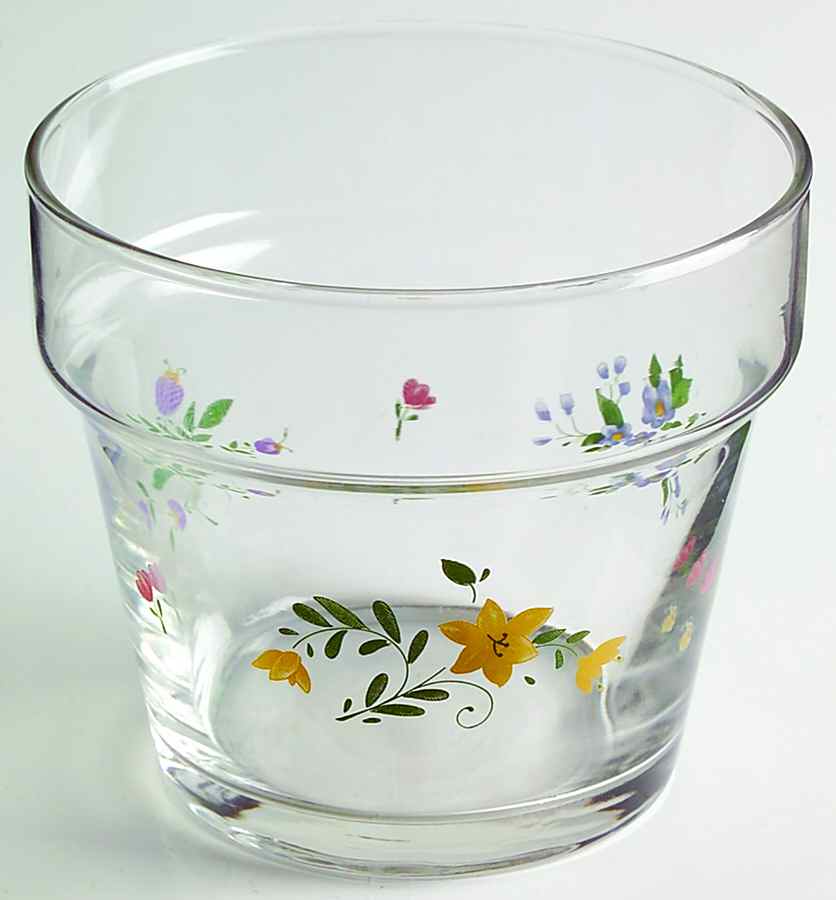 Meadow Lane Glassware Flower Pot/Votive by Pfaltzgraff-1