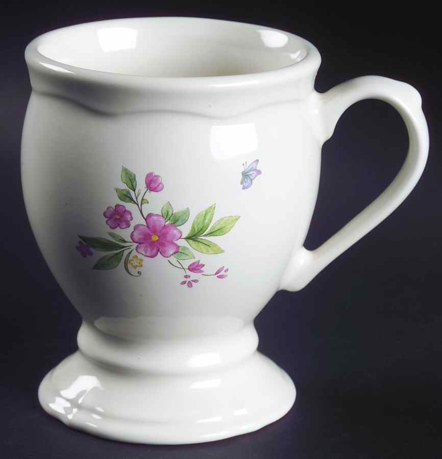 Meadow Lane Pedestal Mug by Pfaltzgraff-1