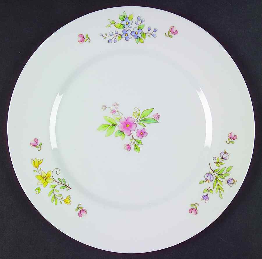 Meadow Lane Melamine Salad Plate by Pfaltzgraff-1