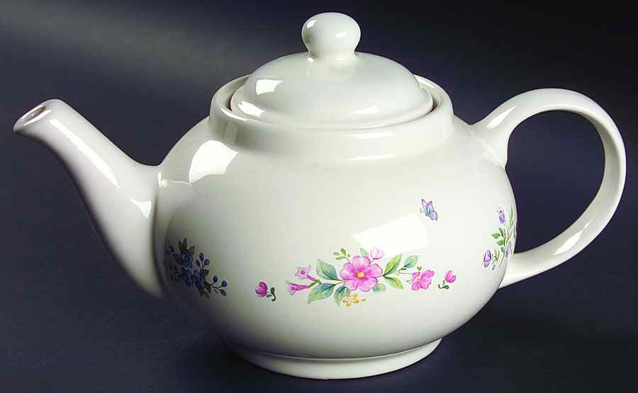 Meadow Lane Teapot & Lid by Pfaltzgraff-1