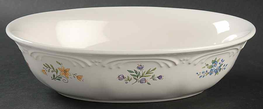 Meadow Lane 10" Oval Baker by Pfaltzgraff-1
