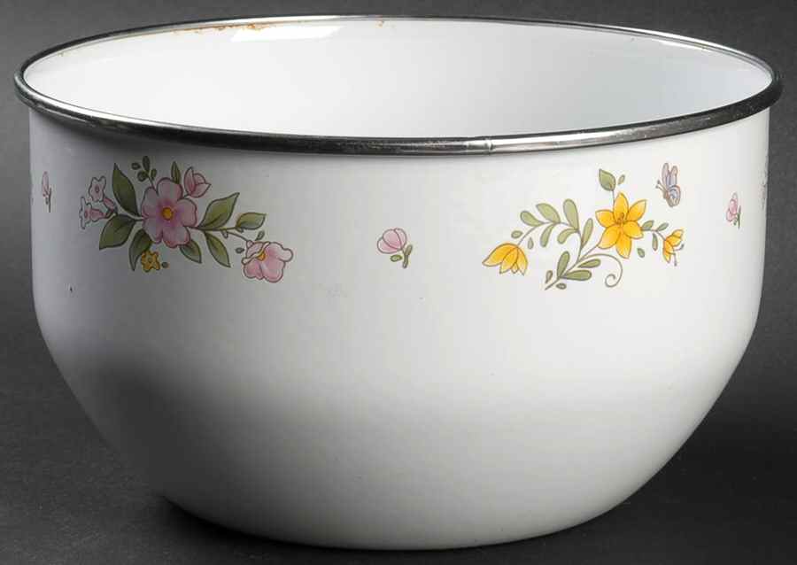 Meadow Lane 7" Metal Bowl by Pfaltzgraff-1