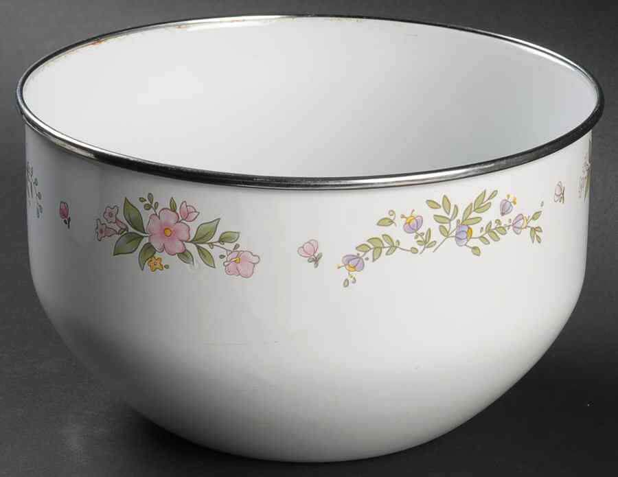 Meadow Lane 7 3/4" Metal Bowl by Pfaltzgraff-1