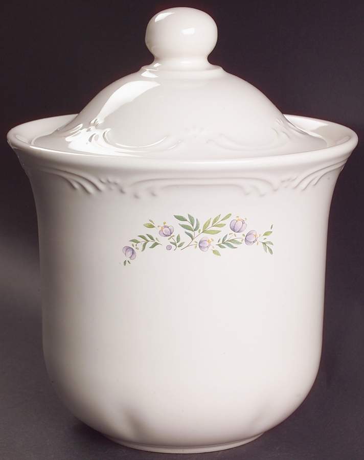 Meadow Lane Small Canister & Lid by Pfaltzgraff-1