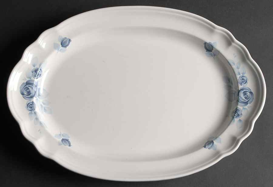 Memories 14" Oval Serving Platter by Pfaltzgraff-1