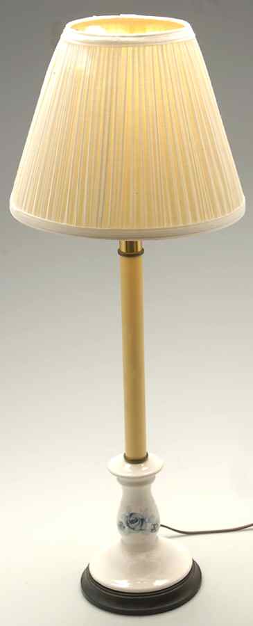 Memories Candlestick Lamp & Shade by Pfaltzgraff-1