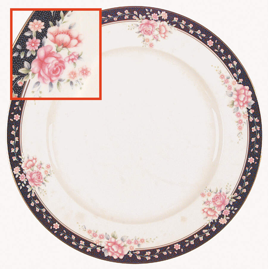 Midnight Bouquet Dinner Plate by Pfaltzgraff-1