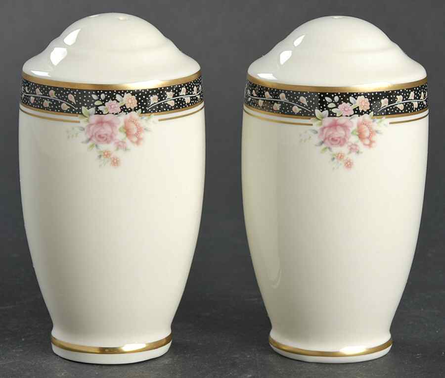 Midnight Bouquet Salt & Pepper Set by Pfaltzgraff-1