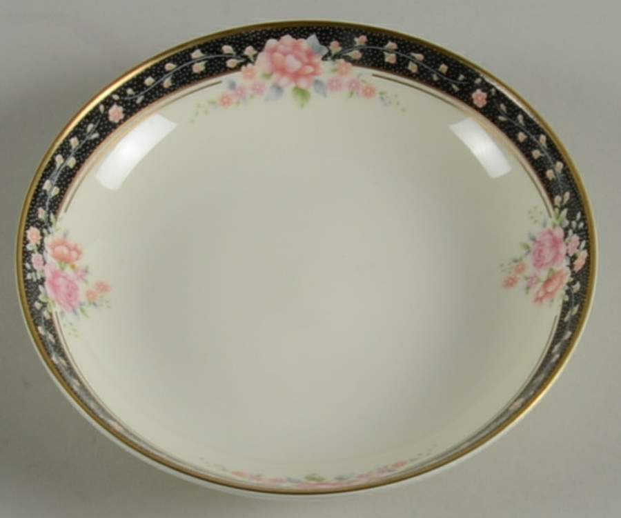 Midnight Bouquet Fruit/Dessert (Sauce) Bowl by Pfaltzgraff-1
