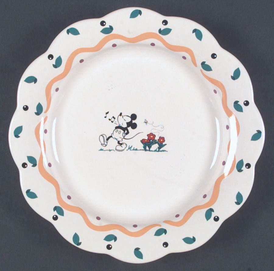 Mickey Mouse Salad Plate by Pfaltzgraff-1