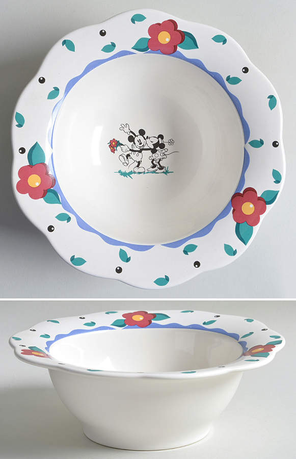 Mickey Mouse 8" Individual Pasta Bowl by Pfaltzgraff-1
