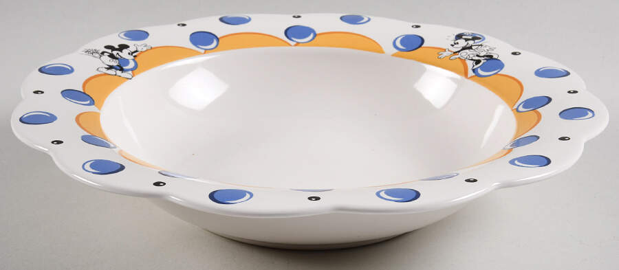 Mickey Mouse 10" Round Vegetable Bowl by Pfaltzgraff-1