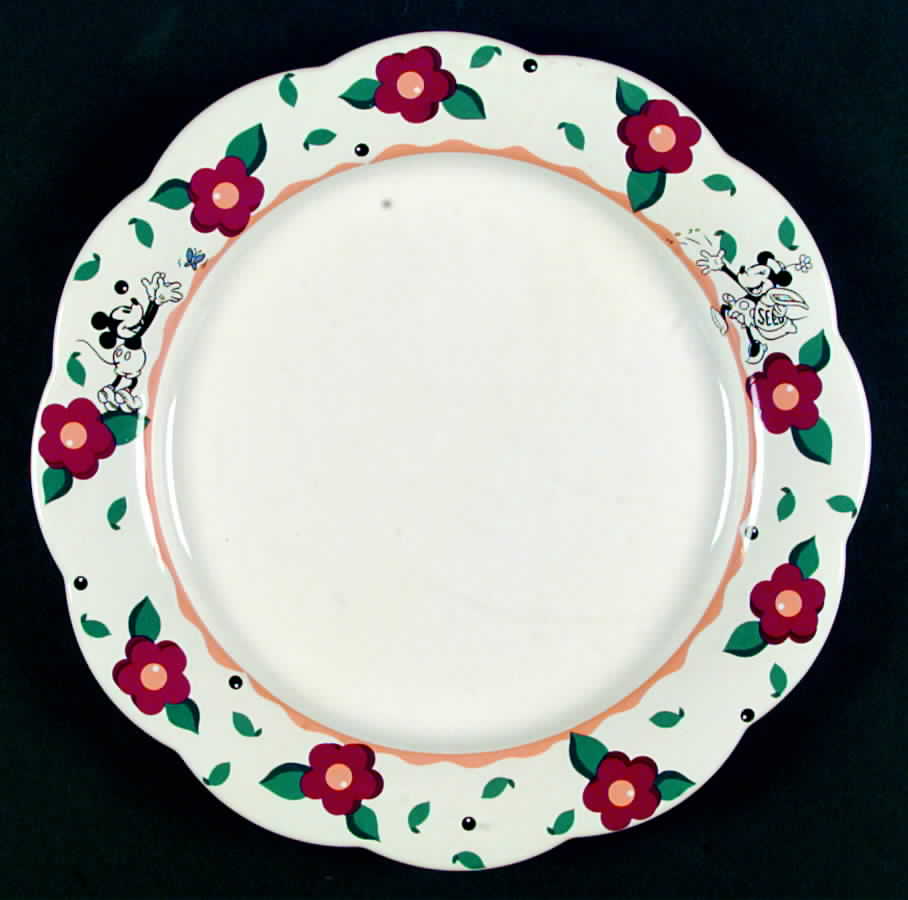 Mickey Mouse Dinner Plate by Pfaltzgraff-1