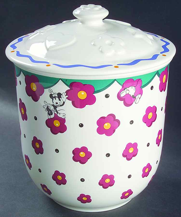 Mickey Mouse Cookie Jar & Lid by Pfaltzgraff-1