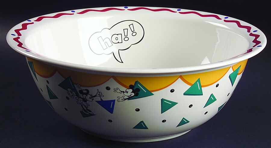 Mickey Mouse 12" Large Salad Serving Bowl by Pfaltzgraff-1