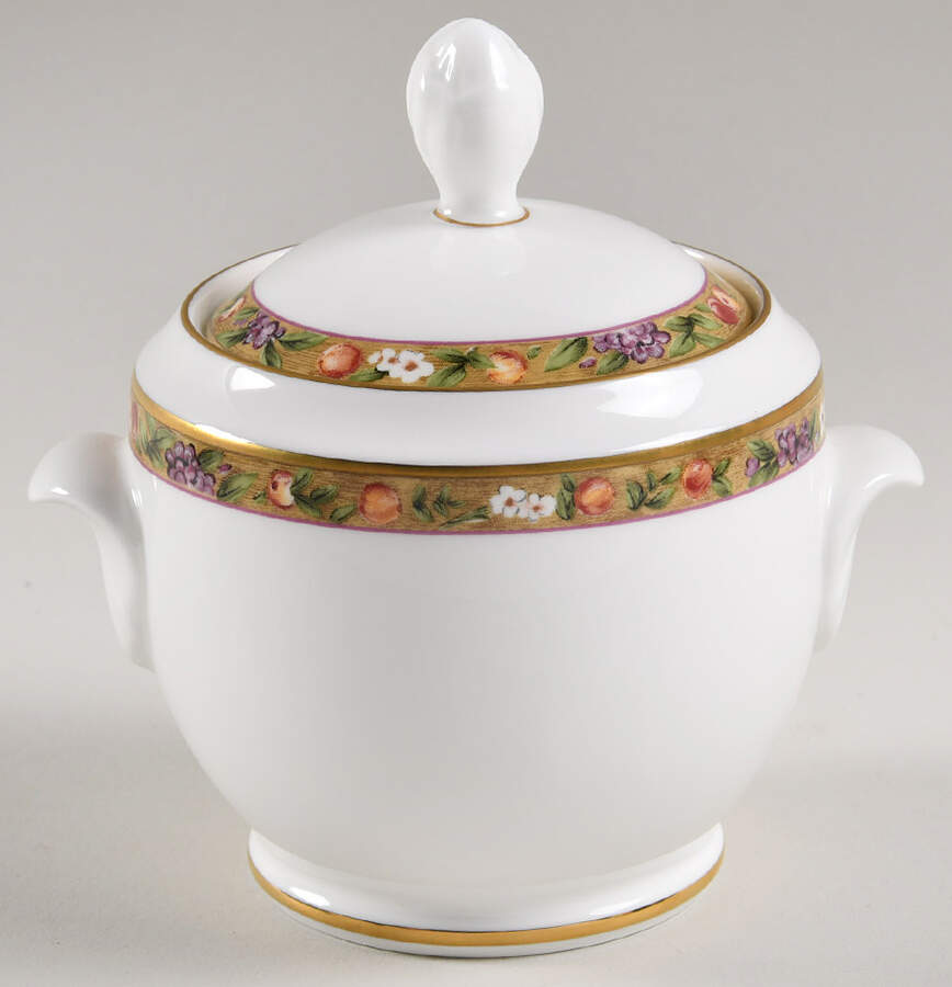 Minuet Sugar Bowl & Lid by Pfaltzgraff-1