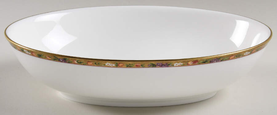 Minuet 10" Oval Vegetable Bowl by Pfaltzgraff-1